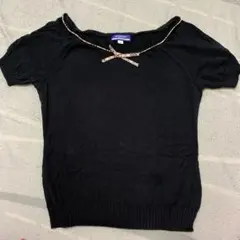 Luckyさま専用タイムセール⭐︎バーバリーブルーレーベル⭐︎半袖ニット