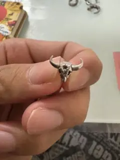 希少　シルバー950サード SAAD ミニ バッファロー ペンダント ネックレス 希少 シルバー950サード SAAD ミニ バッファロー ペンダント