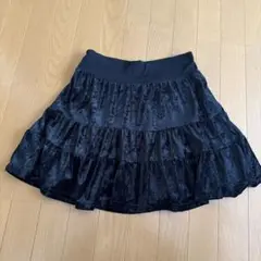 フレアミニスカート 黒 Mサイズ