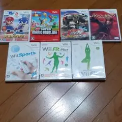 【夏休み限定値下】Wii ソフト7本セット