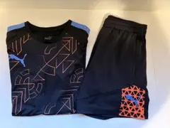 PUMA グラフィックプリント Tシャツとショーツ セット