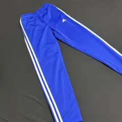 adidas 青 ストライプ ジャージ　150