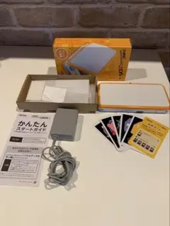 ぽて様専用 New 2DS LL ホワイト/オレンジ 箱、付属品付き
