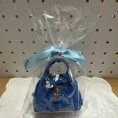 【新品】Samantha Thavasa ミニバッグチャーム 青