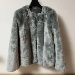 フェイクファーコート