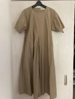 B:MING by BEAMS フレアワンピース ベージュ S ブラウン 茶色