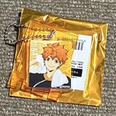 ハイキュー 日向翔陽 極楽湯コラボ 銭湯錠風 アクリルキーホルダー