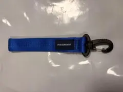 【未使用】DESCENDANT ディセンダント ストラップ キーホルダー ブルー