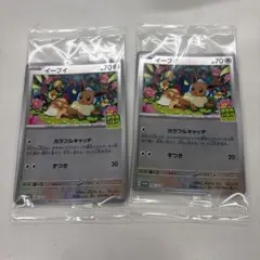 イーブイ 70HP ポケモンカード 未開封2枚セット