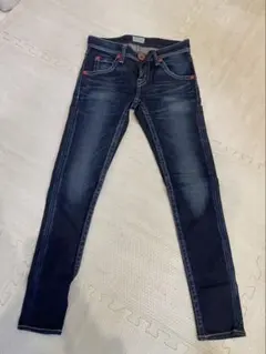 RODEO CROWNS スキニーデニム ダークブルー 24インチ