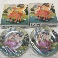 Disney ディズニー　ファンタジア　fantasia 記念プレート　お皿のサムネイル