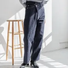 【LOWRYS FARM】CONEアシメデニムパンツ