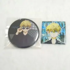 東京リベンジャーズ　缶バッジ　松野千冬　2点セット