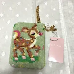 匿名配送☆新品 ラブラリー ツンツンバンビーノ ドット サークルポーチ 
