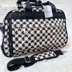 「新品未使用」マリ・クレール ボストンバッグ　キャリーケースのサムネイル