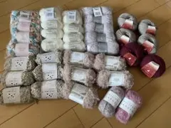 毛糸 まとめ売り 詰め合わせ　冬糸