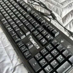 GAMDIAS HERMES P1B 銀軸 メカニカルゲーミングキーボード