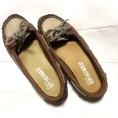 クラークス　モカシン　フラットシュー　24cmのサムネイル