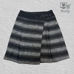 UNTITLED ツイード スカート 2 M グラデーション