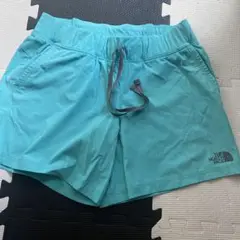 THE NORTH FACE ターコイズ ランニングショーツ L ハーフパンツ