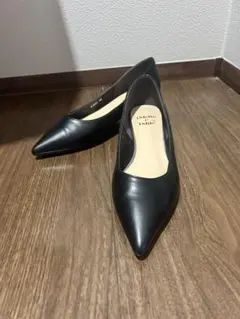【美品】Odette e Odile パンプス ブラック 22cmのサムネイル
