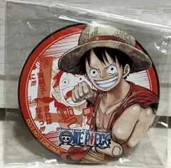 ワンピース ONE PIECE ルフィ 缶バッジ 56mm