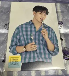 SEVENTEEN セブチ カフェ ポストカード ミンギュ