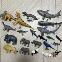 ミニフィギュア　いろいろまとめ売り　生き物　恐竜　海の生き物　動物