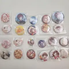 キャラクター缶バッジ 22個セット