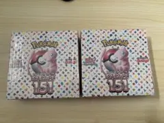 ポケモンカード151 未開封BOX 2箱セット シュリンク付き - メルカリ