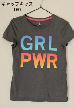 GAP　Kids　ギャップキッズ 半袖Tシャツ　 グレー系 サイズ　160