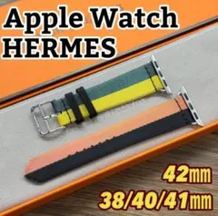 196 希少品 Apple Watch エルメス ディアゴナル ブルー レザー - メルカリ