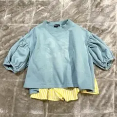 NEEDLE WORKS 切り替えトップス 100cmのサムネイル
