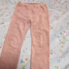 ピンク コーデュロイスパッツ 110cm