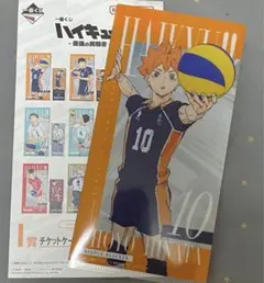 ハイキュー‼︎ 一番くじ　I賞　チケットケース&クリアカードセット　日向翔陽