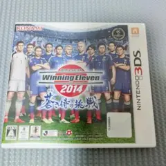【即購入OK♪】3DS 動作確認済 ウイニングイレブン2014 蒼き侍の挑戦のサムネイル