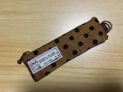 【春休みセール❣】ドット柄ジッパーポーチ