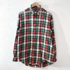 POLORALPHLAUREN ラルフローレン長袖チェックシャツ　メンズL 古着