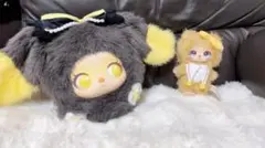 liila リラ ぬいぐるみ バッグ キーホルダー オッドアイ レア目