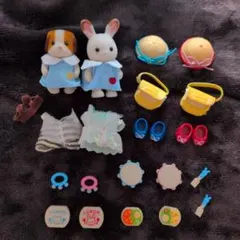 シルバニア　森のようちえん たのしい通園・おゆうぎセット　お人形のサムネイル