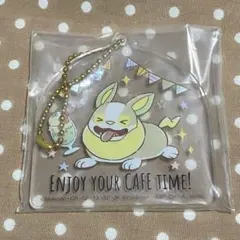 一番くじ　ポケモン　ミミッキュカフェタイム　アクリルチャーム　ワンパチ