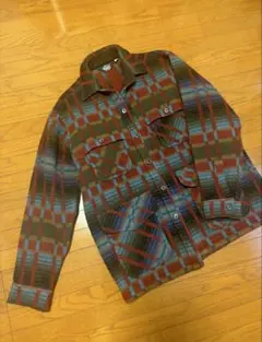 Woolrich ウールリッチ チェック柄 ウールジャケット 米国製のサムネイル