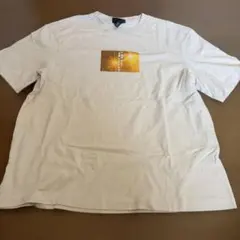 h&m クリーム色 Tシャツ グラフィックプリント