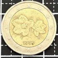 フィンランド 2ユーロ硬貨 2001年 - メルカリ