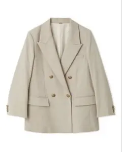 Mila Owen 金釦ダブルブレストブレザー