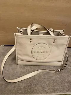 【COACH】美品♡デンプシーホワイト 2way トートバッグ♪