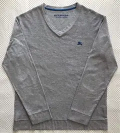 BURBERRY BLACK LABEL VネックTシャツ