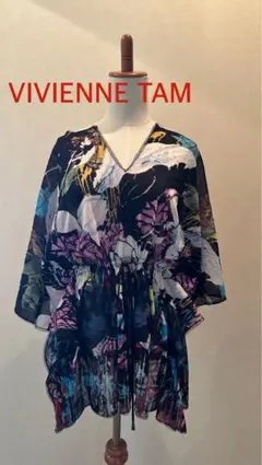 VIVIENNE TAM(ヴィヴィアンタム)チュニック ヴィヴィアンタムVIVIENNETAM グラフィックプリントパワーネット