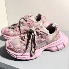 BALENCIAGA バレンシアガ 3XL ピンク 42 メッシュ スニーカーのサムネイル