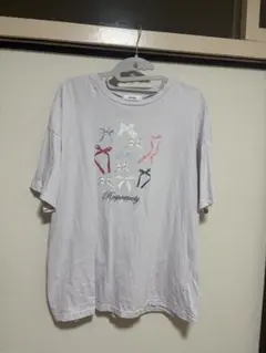 one after another NICE CLAUP リボンTシャツ